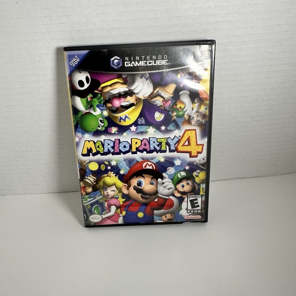 Nintendo Mario Party 4 Nintendo GameCube Complete with Manual and Case - Picture 2 of 7